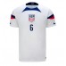 Pánský Fotbalový dres Spojené státy Yunus Musah #6 MS 2022 Domácí Krátký Rukáv